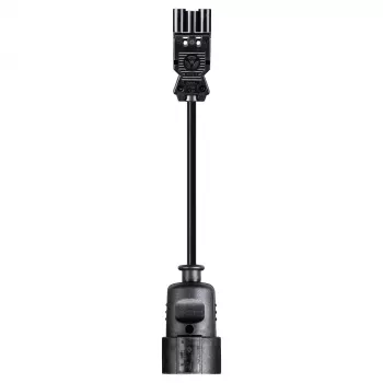 Kindermann Toitekaabel 0,5 m Schuko Wieland GST18i3 Must