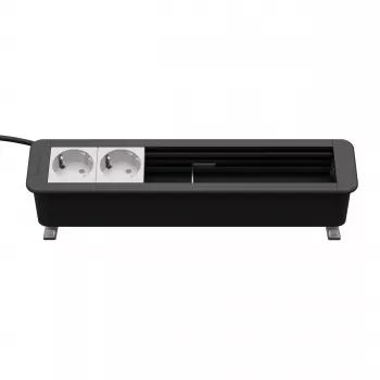 Kindermann CP Office Desk 6-Fach 2 x Power Desk Connection Panel