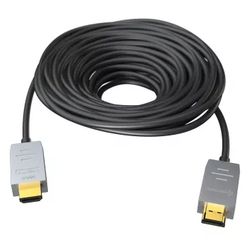 Kindermann HDMI 2.0 AOC kaabel 50m Isane/Isane - Aktiivne optiline HDMI-kaabel - 4K UHD @60Hz - 18 Gbps - HDR - HDCP 2.2