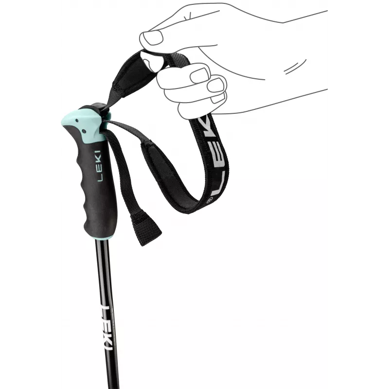 LEKI KIJE NEOLITE AIRFOIL WOMEN Suusakepid 115 cm Sinine/Valge
