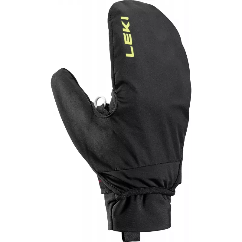 LEKI Ultratrail Storm TR Trail Running Gloves Black/Yellow/Violet Size 9.0 (L)