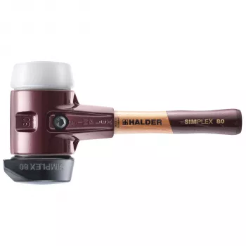 HALDER SIMPLEX Soft-Face Hammer 80 mm Rubber / Superplastic