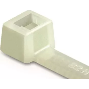 HellermannTyton T80I-PA66-NA-C1 läbipaistvad kaablivitsad, 300 x 4,7 mm, 100 tk