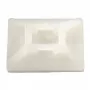HellermannTyton MB4CA Valge kaabliklambri komplekt 100 tk (MB4CA-PA66-NA-C1)