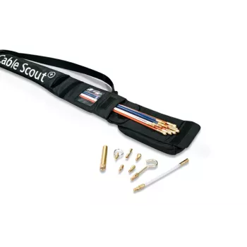 HellermannTyton Cable Scout Luxus Set 2x4/6x5/2x6x1000mm CS-SD - 1 tk