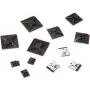 HellermannTyton MB4APT-A isekleepuv kaablisideme kinnitus, polüamiid 6.6, must, 28x28 mm, 100 tk