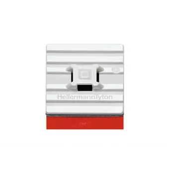 HellermannTyton FMB4APT-A-PA66HS-WH Painduv isekleepuv kaablisideme kinnitus 28x28mm Valge