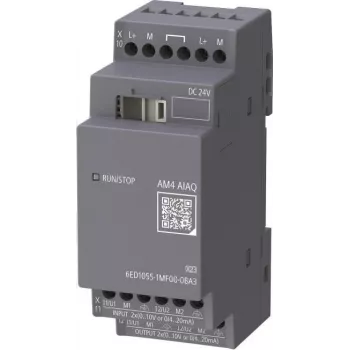 Siemens LOGO! AM4 6ED1055-1MF00-0BA3 Analooglaiendusmoodul 2AI/2AQ 24V DC