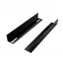 ALLNET ALL-S0002019 Riiuli tarvikud paigalduskomplekt võrgulülitile 19 inch 1U must