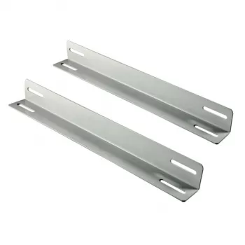 ALLNET ALL-S0002110 19-tolline riiulisiinide komplekt, reguleeritav 400-600mm, must, 1 paar