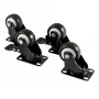 ALLNET 19 inch Accessory Castor Set (Wheels), 75mm Height, for SNB Series