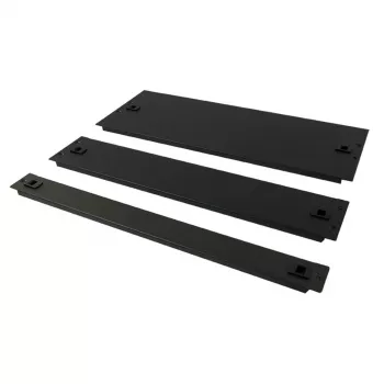 ALLNET ALL-S0002150 19-tolline 1U riiulikinnituskomplekt võrguseadmetele - must