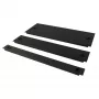 ALLNET ALL-S0002150 19-tolline 1U riiulikinnituskomplekt võrguseadmetele - must