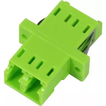 SYNERGY21 LC-LC Dupleks Multimood OM5 Fiiberadapter Sidur Emas-Emas Keraamiline Hülss Roheline