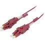SYNERGY21 Fiiberoptiline paigalduskaabel 15m LC-LC Duplex OM4 Uniboot Pööratav Push/Pull 2mm - Multimoodkiud (S215558)