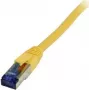 SYNERGY21 S217242 CAT6A S/FTP Ethernet Patch Cable 15m Yellow TPE Superflex