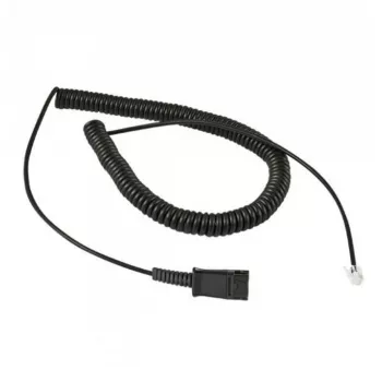 ALLNET Plusonic Peakomplekti adapterkaabel Plantronics QD RJ9-le, must, 0,6m (100-002-PA)