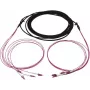 SYNERGY21 Fiiberoptiline magistraalkaabel U-DQ ZN BH 4G 50/125 LC/LC OM4 150m Trummel - Multimoodkiud