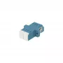 SYNERGY21 Fiiberoptiline sidur LC/LC SingleMode OS2 9/125µm Duplex Sinine PVC Keraamiline Hülss Äärikuga Ühepoolse Laserkaitselapiga