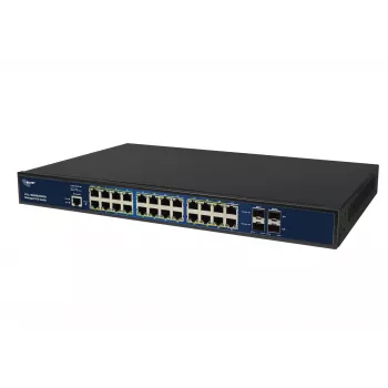 ALLNET ALL-SG8626PMJ Layer 2+ täielikult hallatav Gigabit lüliti 24 PoE+ pordiga 370W