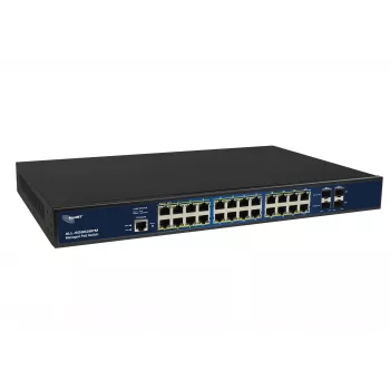 ALLNET ALL-SG8626PMJ Layer 2+ täielikult hallatav Gigabit lüliti 24 PoE+ pordiga 370W