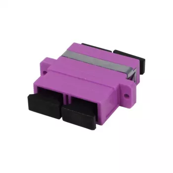 SYNERGY21 Fiiberoptiline sidur SC/SC Multimood Duplex OM4 50/125µm PVC Violet Keraamiline Hülss