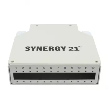SYNERGY21 LWL jaotuspaneel DIN-reegile 12x LC Duplex / SC Simplex adapteritele ilma siduriteta - kaabel