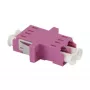 Synergy 21 S215424 LC Duplex OM4 Fiber Optic Patch Cable 1m Violet PVC