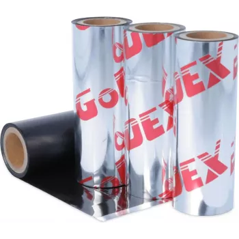 Godex Wax/Resin Thermal Transfer Ribbon 80mm x 450m Black (245.080.450.4.10)
