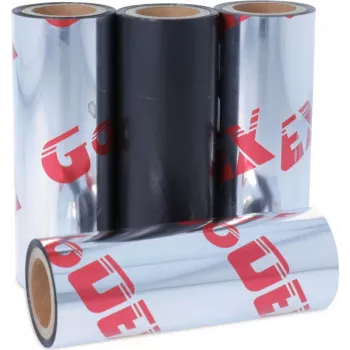 GODEX C.ITOH Godex Thermal Transfer Ribbon Wax/Resin Black 110mm x 300m 1 inch Core
