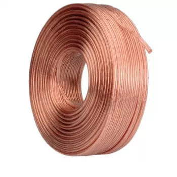 VALUE Secomp VALUE kõlarikaabel 100 m - paljasjuhe - 2x0,75 mm² - läbipaistev