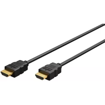 Goobay HDMI 2.0 kaabel Ethernetiga 4K 60Hz 7,5 m must