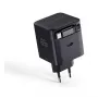 RealPower GaN Laadija 65W Must 2x USB-C PD, Kompaktne ja Võimas