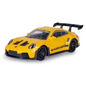 JAMARA Porsche 911 GT3 RS 1:43 Kollane Die-Cast Automudel (402238)
