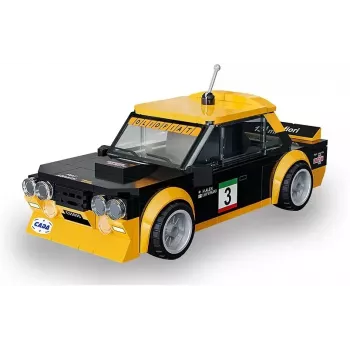 Jamara CaDA Fiat Abarth 131 1:24 Mustad klotsid ehituskomplekt (402921)