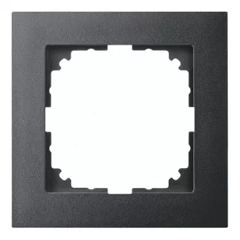 Merten System M Frame 1-Gang Anthracite Matt MEG4010-3603