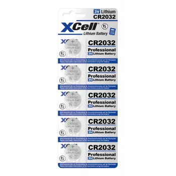 XCell CR2032 nööpelement - 3V liitiumpatarei (145538)