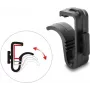 Delock Small Clamp for Animal Repellent Barrier / Pigeon Deterrent for Photovoltaic Solar Modules Plastic