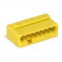 WAGO 243-508 PUSH WIRE® Connector 8-Conductor Yellow 6A 100V