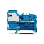 WAGO 2002-7114 2-juhiline Push-in klemmliist, 2,5 mm², 800 V, hall