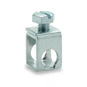 WAGO 209-105 Läbiv klemmliist, 2-juhiline, 2,5 mm², hall, 50 tk