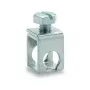 WAGO 209-105 Läbiv klemmliist, 2-juhiline, 2,5 mm², hall, 50 tk