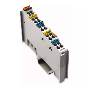WAGO 750-559 Analoogväljundmoodul - 4 kanalit, 0-10 V, 12 bitti, 500 V süsteemi isolatsioon, 10 ms reageerimisaeg, CAGE CLAMP