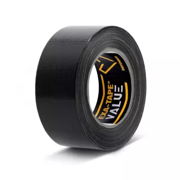 Adam Hall DTEXAVB50 Gaffer-teip, must, 50 mm x 50 m