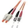 EFB-Elektronik ECOFIBER Dupleks Hüppaja SC-ST 62.5/125 µm OM1 LSZH Oranž 3.0 mm 3 m