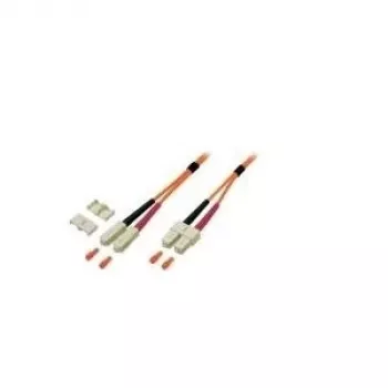 EFB-Elektronik ECOFIBER Dupleks hüppaja SC-SC OM1 62.5/125µm LSZH 3.0mm 1m Oranž