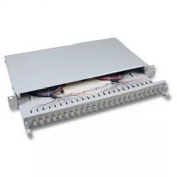 EFB Elektronik Splice Box ST 50/125µm OM3 Sliding 12 Pigtails/12 Couplings