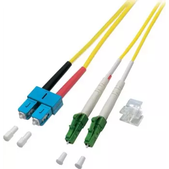 EFB-Elektronik Dupleks Jumper LC/APC-SC 9/125µ, OS2, LSZH, Kollane, 2.0mm, 3m