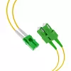 EFB Elektronik Duplex Patchkabel LC/APC-SC/APC OS2 G652D 1m LSZH 2mm kollane