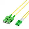 EFB Elektronik Duplex Patchkabel LC/APC-SC/APC OS2 G652D 1m LSZH 2mm kollane